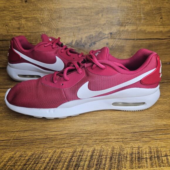 Nike Air Max Oketo Color Wild Cherry/white Style Aq2231-600 Size 10 - Picture 6 of 9